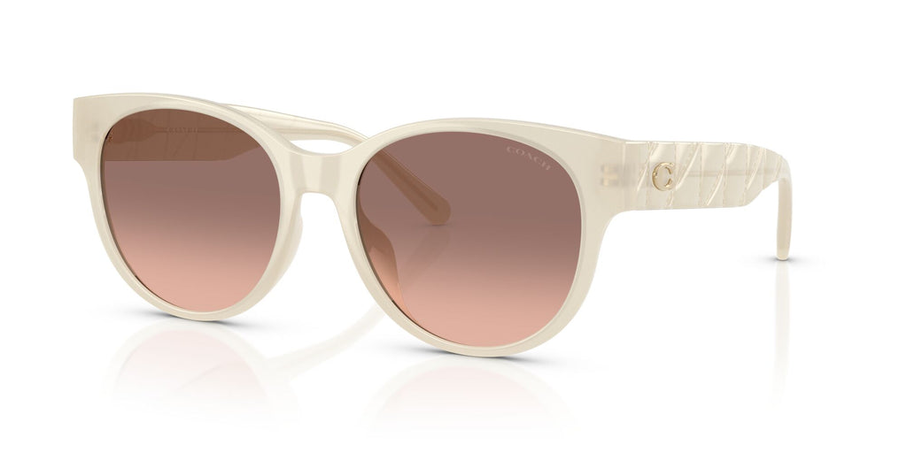 Coach Cae87 HC8430D 588513 56 Milky White / Brown Pink Gradient