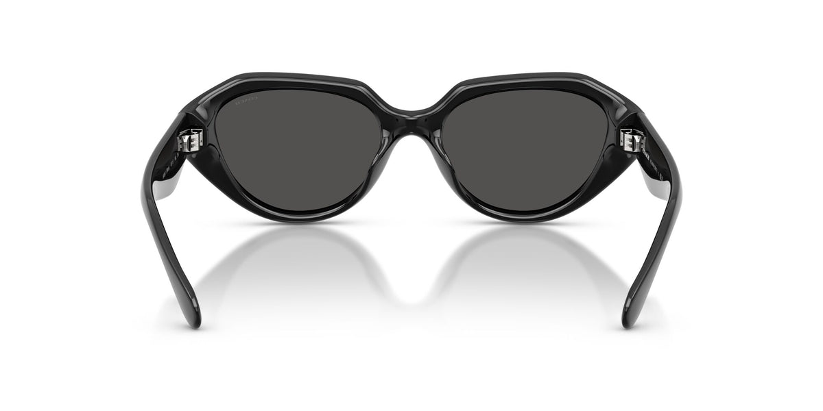 Coach 0HC8433U 500287 52 Black/ Grey Solid