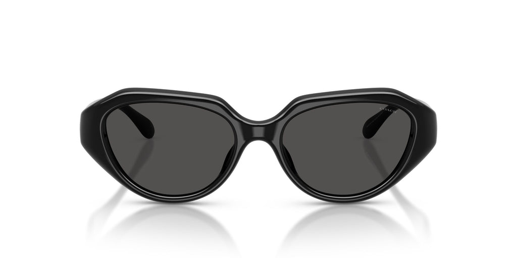 Coach 0HC8433U 500287 52 Black/ Grey Solid