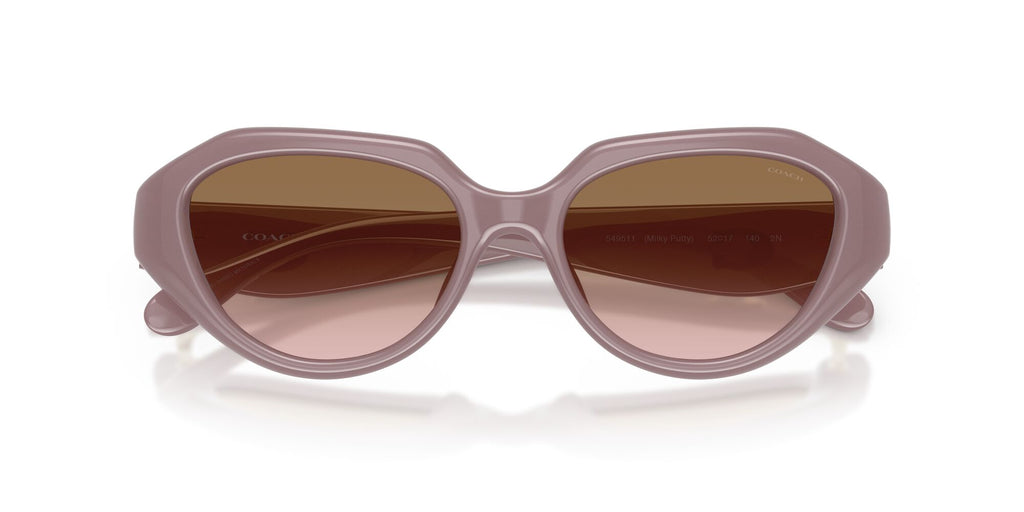 Coach 0HC8433U 549511 52 Milky Putty/ Brown Peach Gradient
