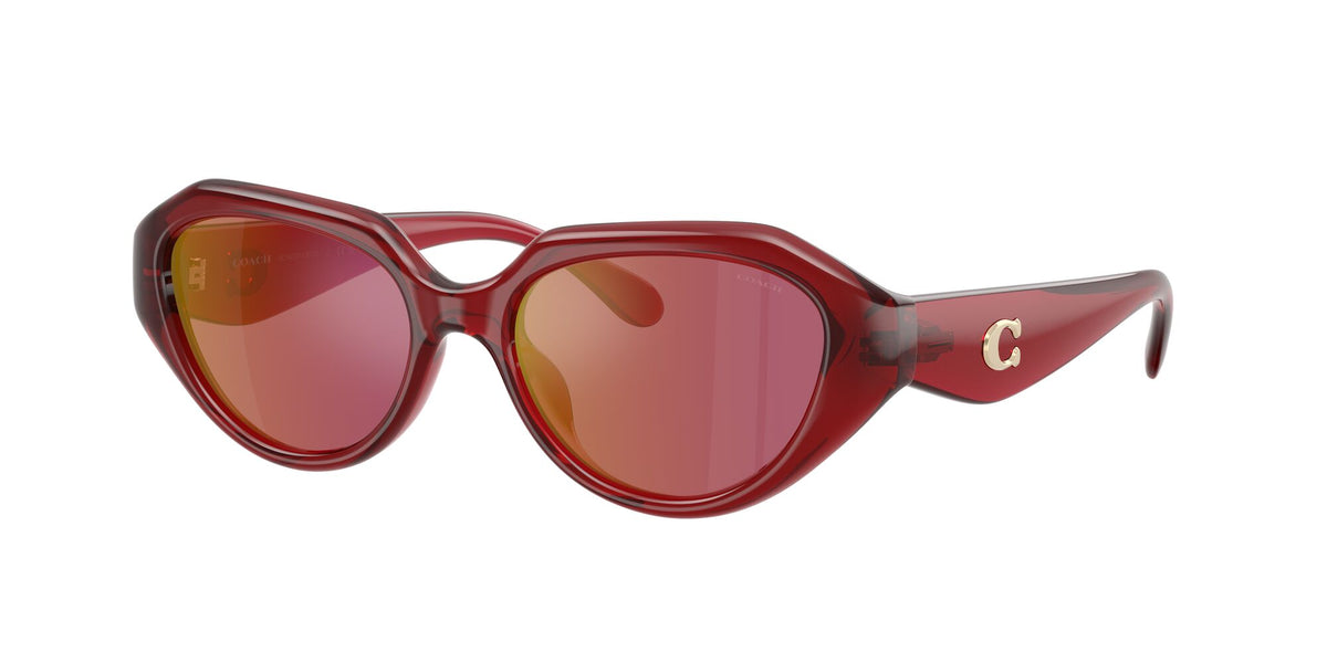 Coach 0HC8433U 5526D0 52 Milky Cherry/ Berry Flash