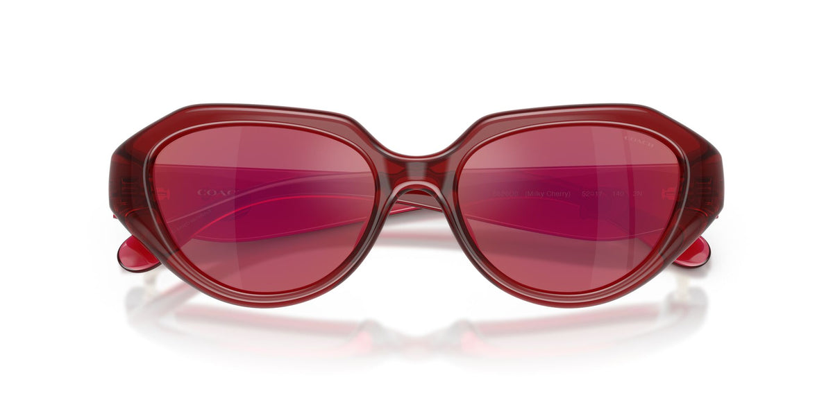 Coach 0HC8433U 5526D0 52 Milky Cherry/ Berry Flash