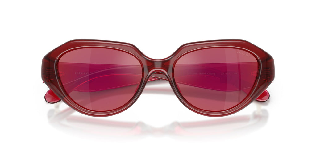 Coach 0HC8433U 5526D0 52 Milky Cherry/ Berry Flash
