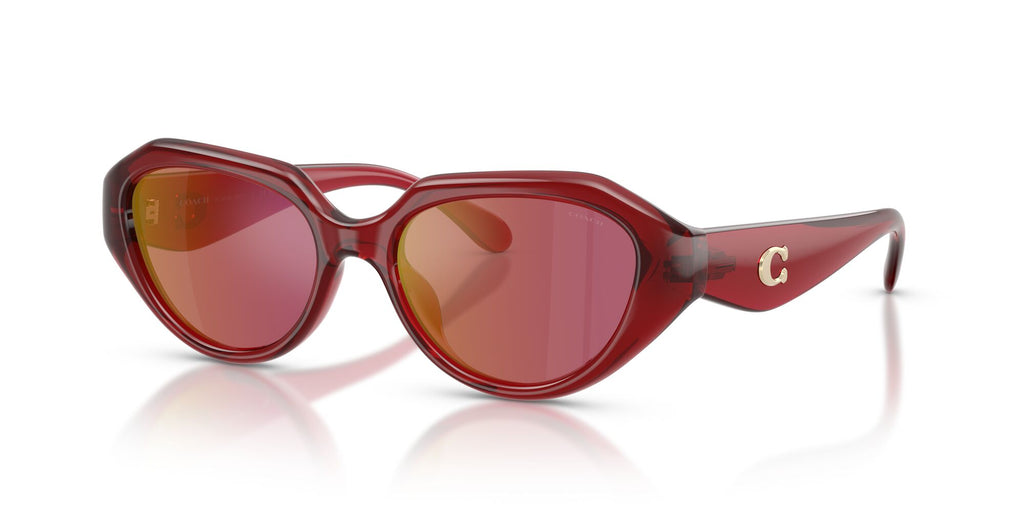 Coach 0HC8433U 5526D0 52 Milky Cherry/ Berry Flash