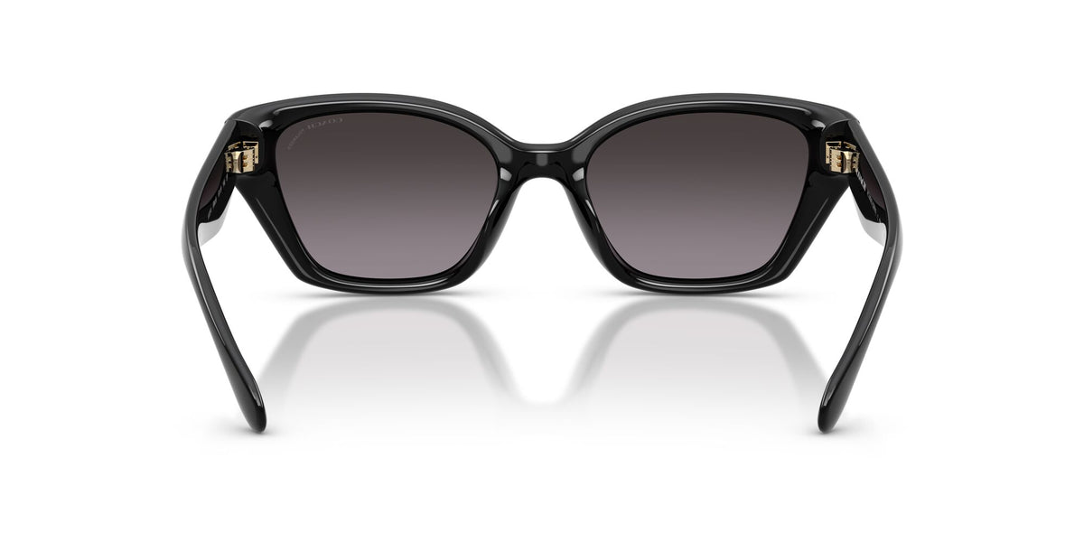 Coach 0HC8434U 5002F4 53 Black/ Grey Gradient Polar