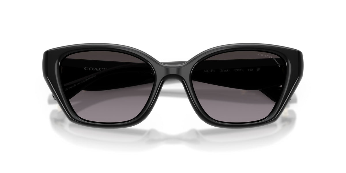 Coach 0HC8434U 5002F4 53 Black/ Grey Gradient Polar