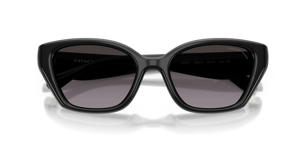 Coach 0HC8434U 5002F4 53 Black/ Grey Gradient Polar
