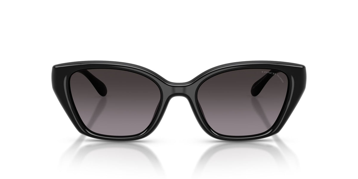 Coach 0HC8434U 5002F4 53 Black/ Grey Gradient Polar