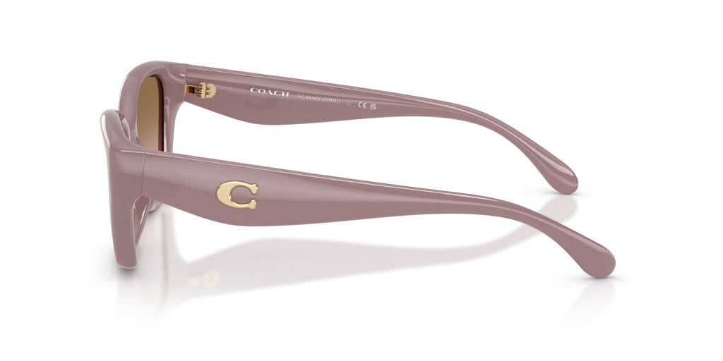 Coach 0HC8434U 549511 53 Milky Putty/ Brown Peach Gradient