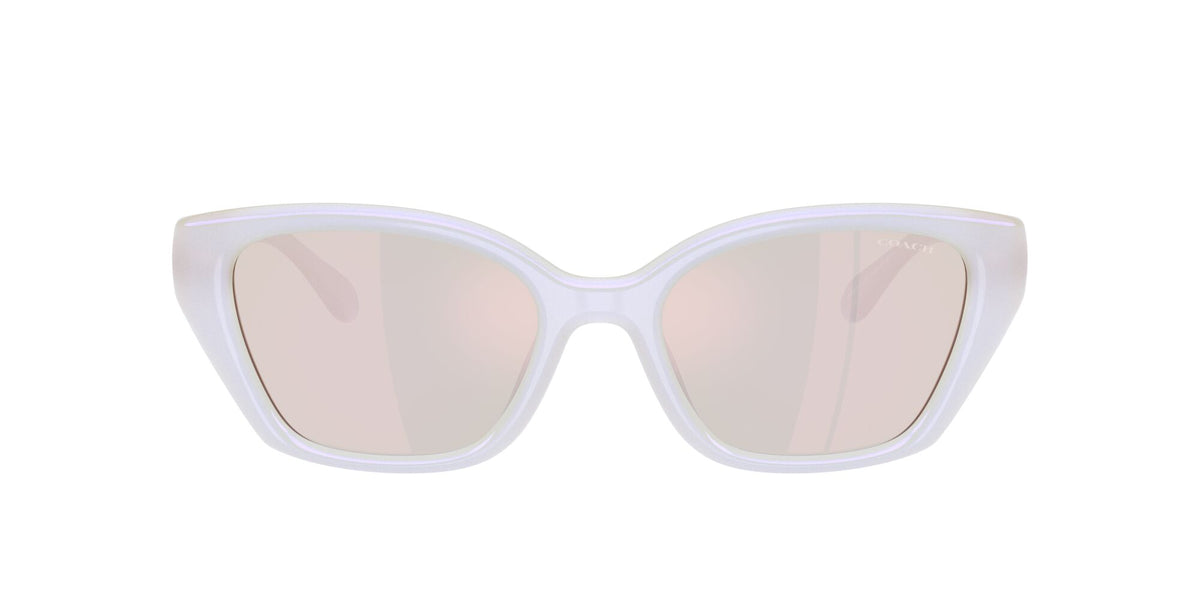 Coach 0HC8434U 5903RG 53 Metallic Pearl/ Metallic Flash