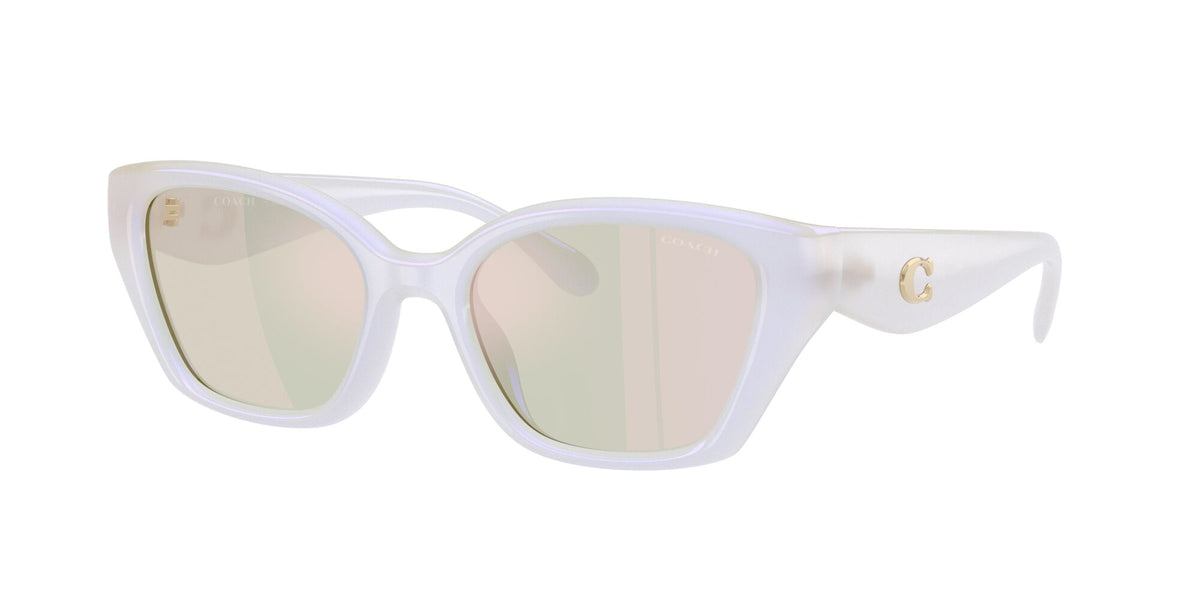 Coach 0HC8434U 5903RG 53 Metallic Pearl/ Metallic Flash