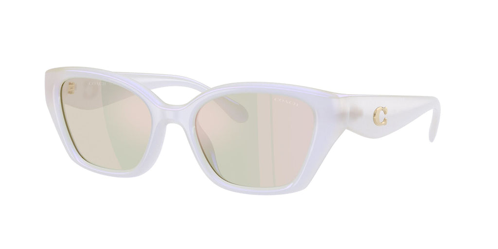Coach 0HC8434U 5903RG 53 Metallic Pearl/ Metallic Flash