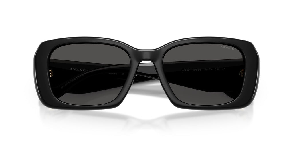 Coach 0HC8435U 500287 54 Black/ Grey Solid