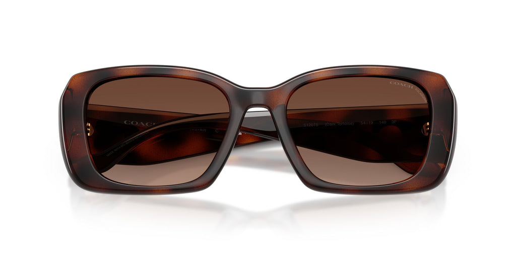 Coach 0HC8435U 5120T5 54 Dark Tortoise/ Brown Gradient Polar