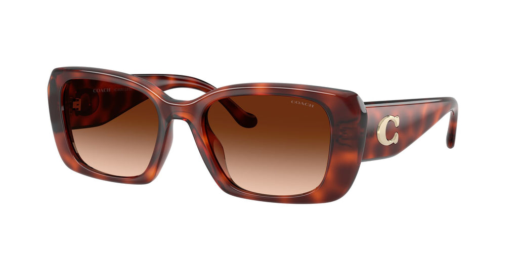 Coach 0HC8435U 577474 54 Caramel Tortoise/ Brown Gradient