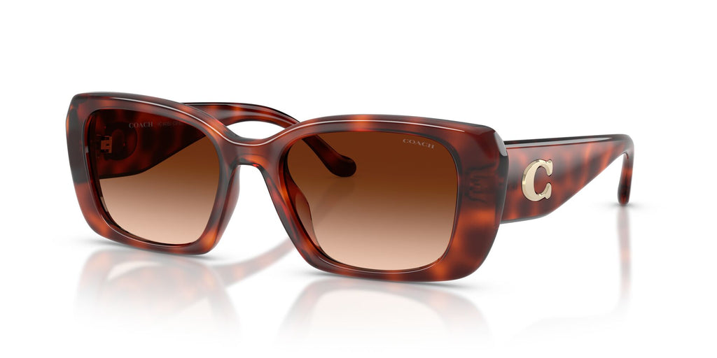 Coach 0HC8435U 577474 54 Caramel Tortoise/ Brown Gradient