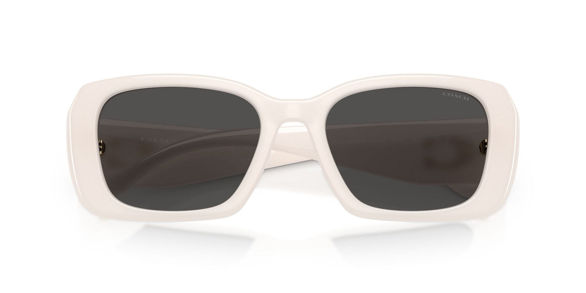 Coach 0HC8435U 579087 54 Milky Cloud/ Grey Solid