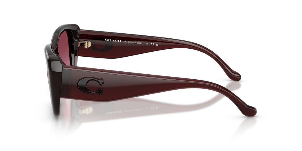 Coach 0HC8435U 59158H 54 Milky Merlot/ Merlot Gradient