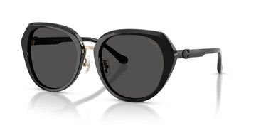 Coach 0HC8436 500287 55 Black/ Grey Solid