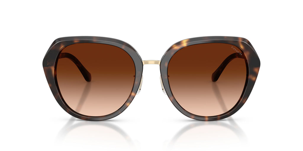 Coach 0HC8436 512074 55 Dark Tortoise/ Brown Gradient
