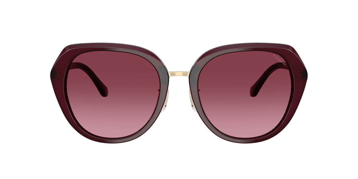 Coach 0HC8436 59158H 55 Milky Merlot/ Merlot Gradient
