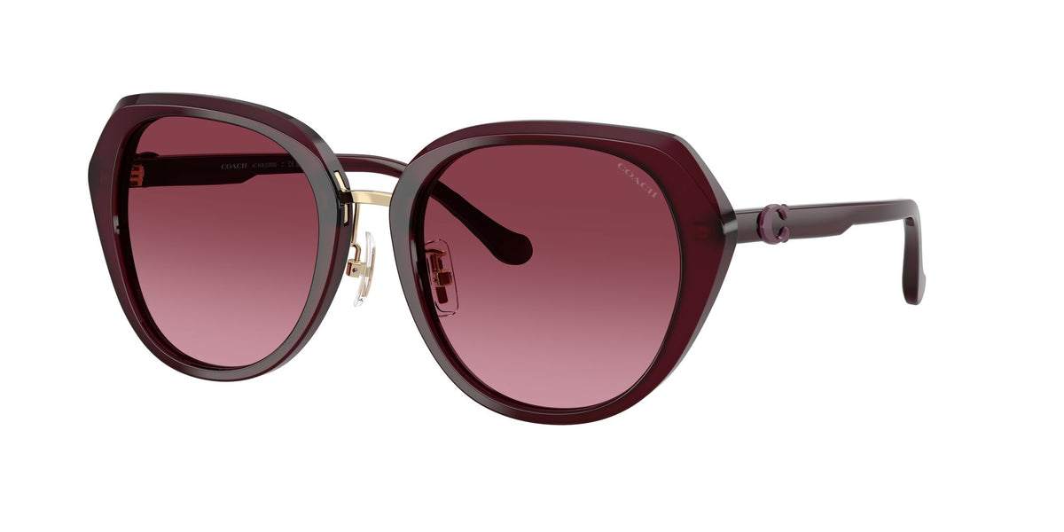 Coach 0HC8436 59158H 55 Milky Merlot/ Merlot Gradient