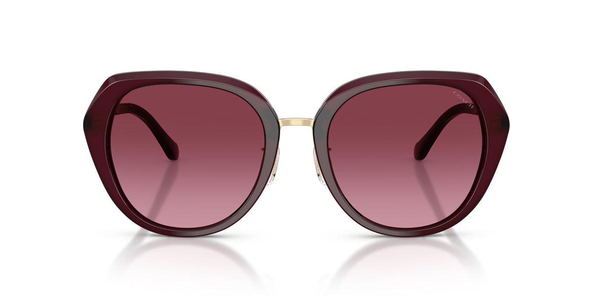 Coach 0HC8436 59158H 55 Milky Merlot/ Merlot Gradient