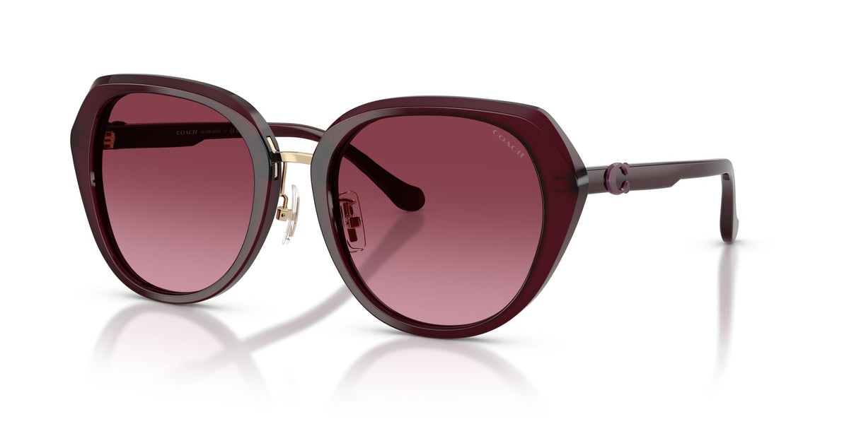 Coach 0HC8436 59158H 55 Milky Merlot/ Merlot Gradient