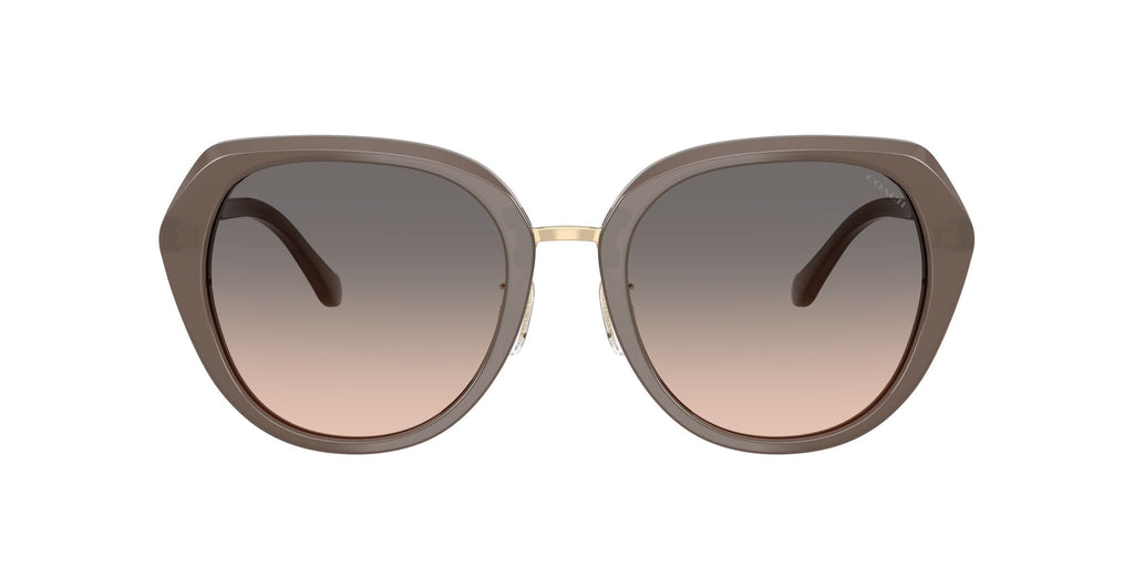 Coach 0HC8436 5917G9 55 Milky Graphite/ Grey Sand Gradient