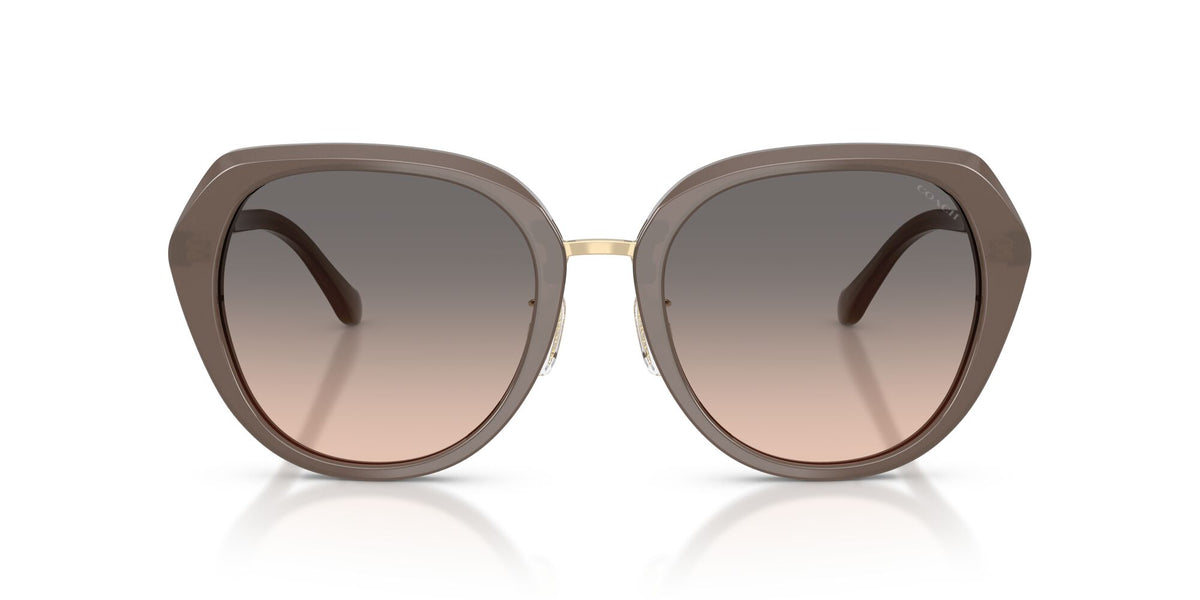 Coach 0HC8436 5917G9 55 Milky Graphite/ Grey Sand Gradient