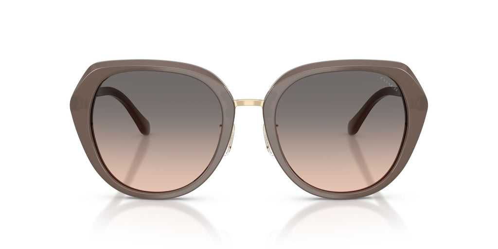 Coach 0HC8436 5917G9 55 Milky Graphite/ Grey Sand Gradient