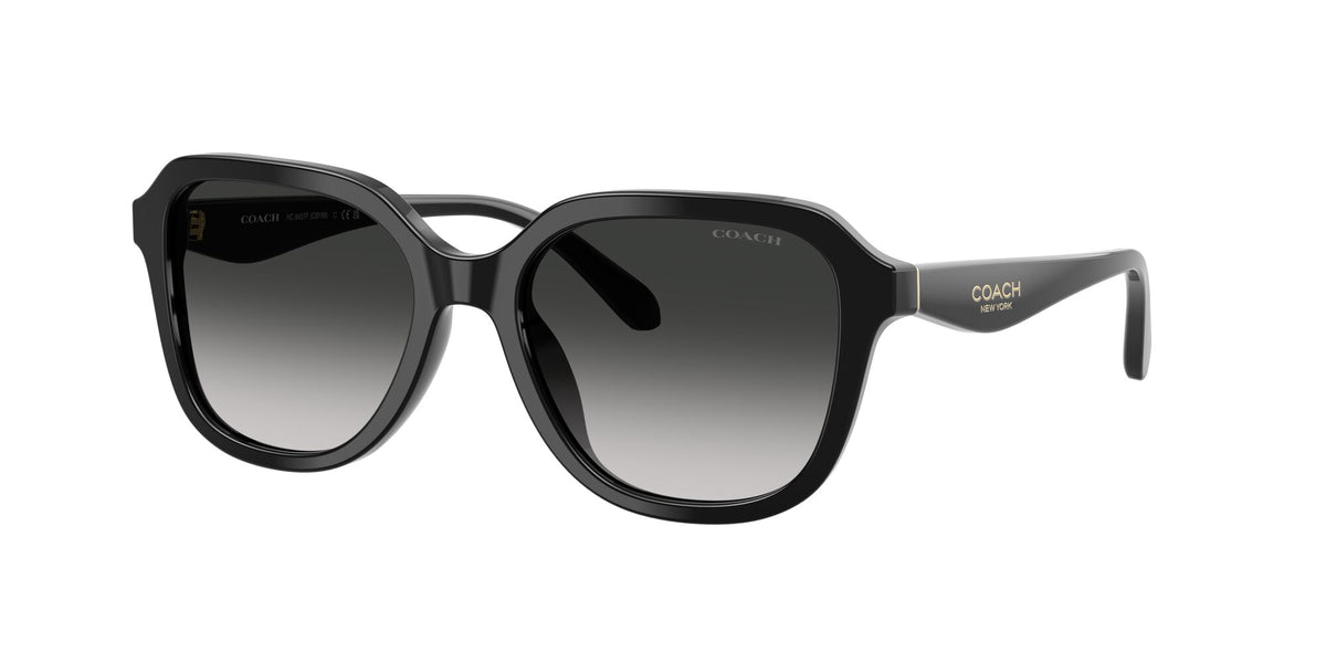 Coach 0HC8437F 50023C 56 Black/ Grey Gradient