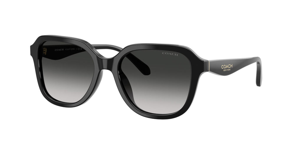 Coach 0HC8437F 50023C 56 Black/ Grey Gradient