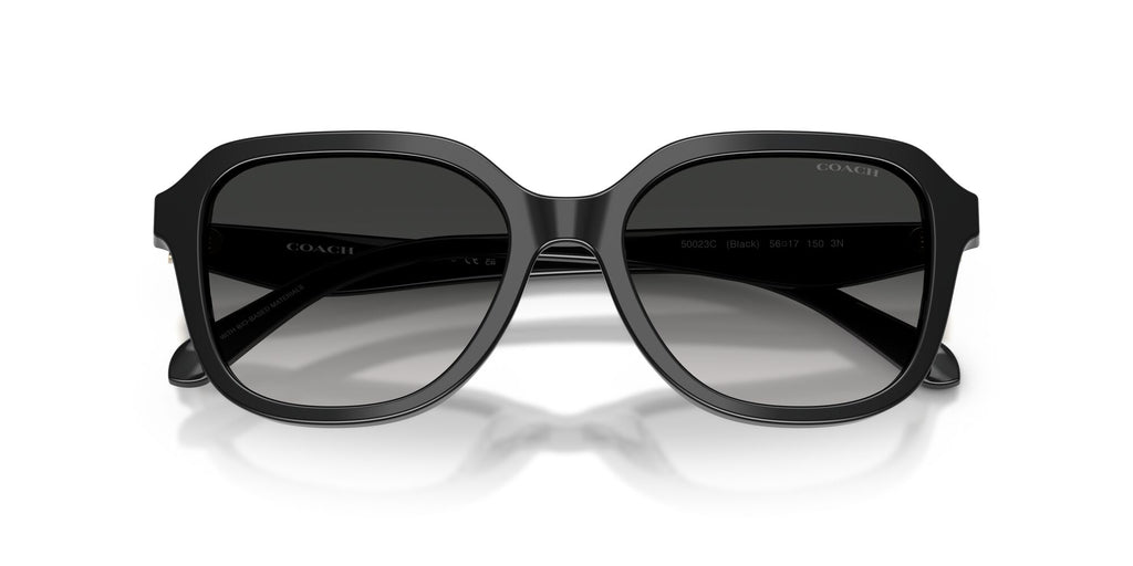 Coach 0HC8437F 50023C 56 Black/ Grey Gradient