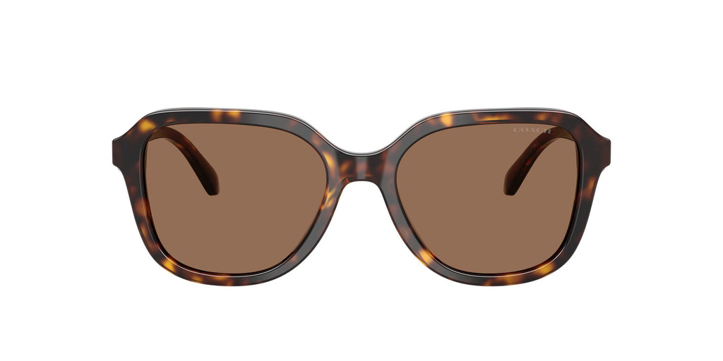 Coach 0HC8437F 512073 56 Dark Tortoise/ Brown Solid