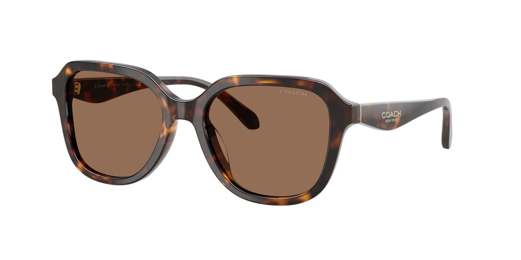 Coach 0HC8437F 512073 56 Dark Tortoise/ Brown Solid