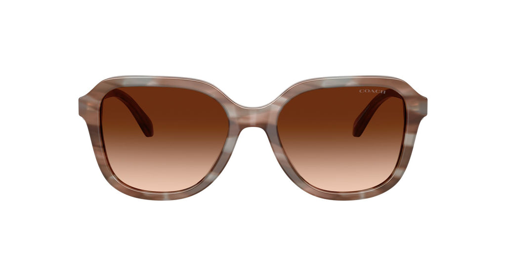 Coach 0HC8437F 590174 56 Striated Redwood/Maple/ Brown Gradient