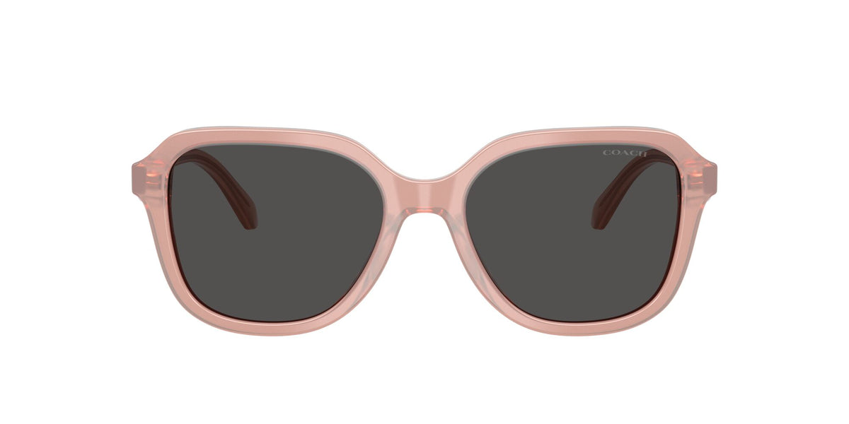 Coach 0HC8437F 591487 56 Milky Dark Pink/ Grey Solid
