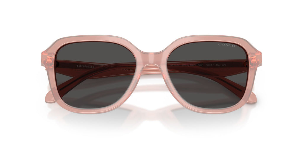 Coach 0HC8437F 591487 56 Milky Dark Pink/ Grey Solid