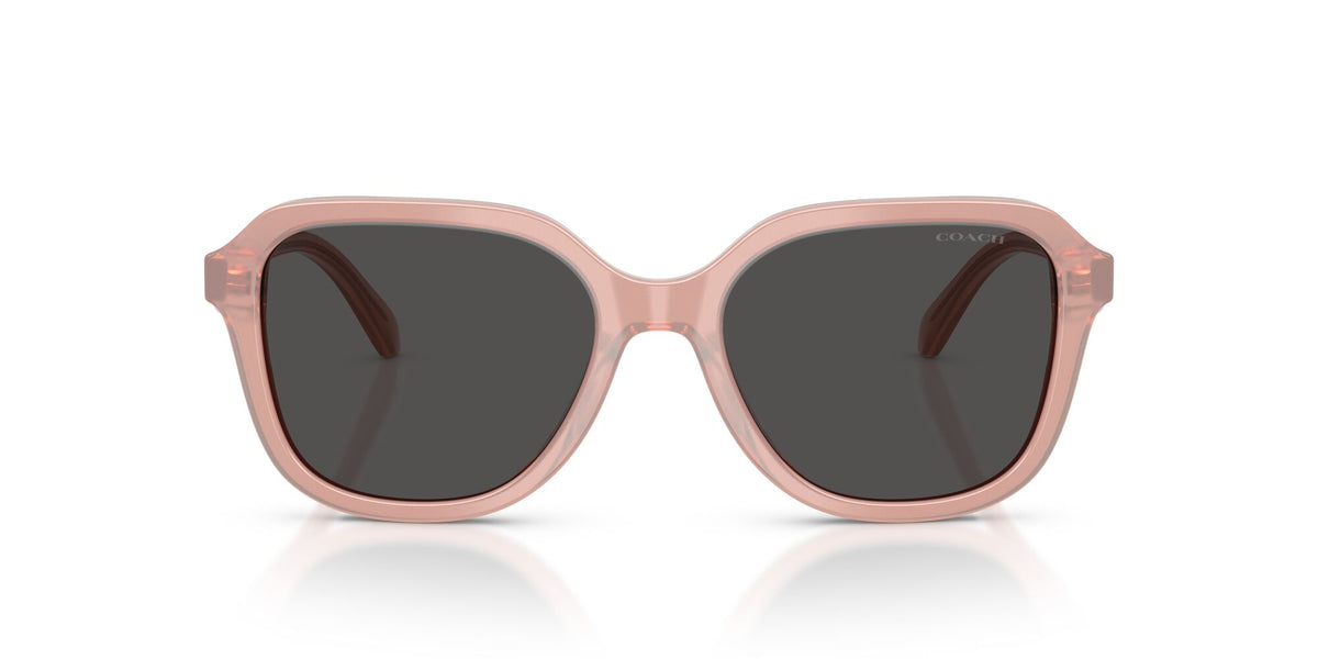 Coach 0HC8437F 591487 56 Milky Dark Pink/ Grey Solid