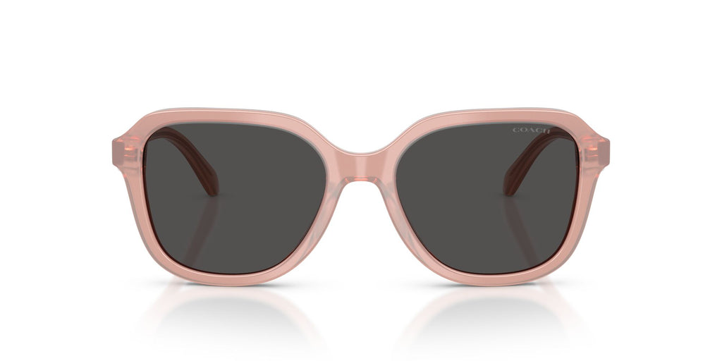 Coach 0HC8437F 591487 56 Milky Dark Pink/ Grey Solid
