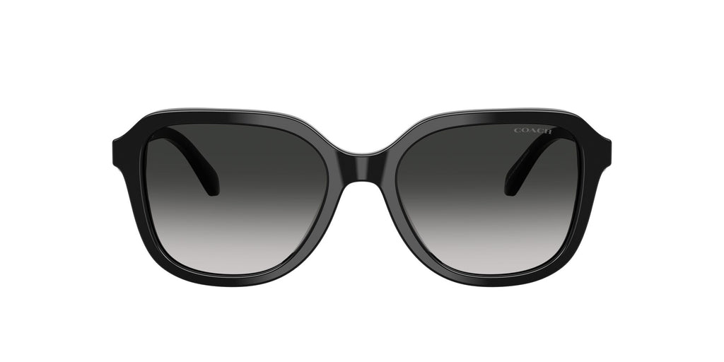 Coach 0HC8437U 50023C 53 Black/ Grey Gradient