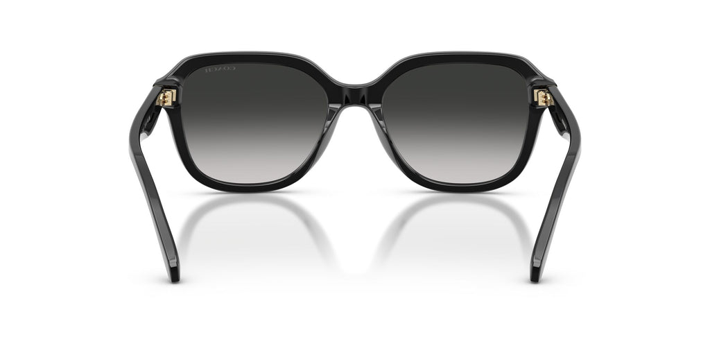 Coach 0HC8437U 50023C 53 Black/ Grey Gradient