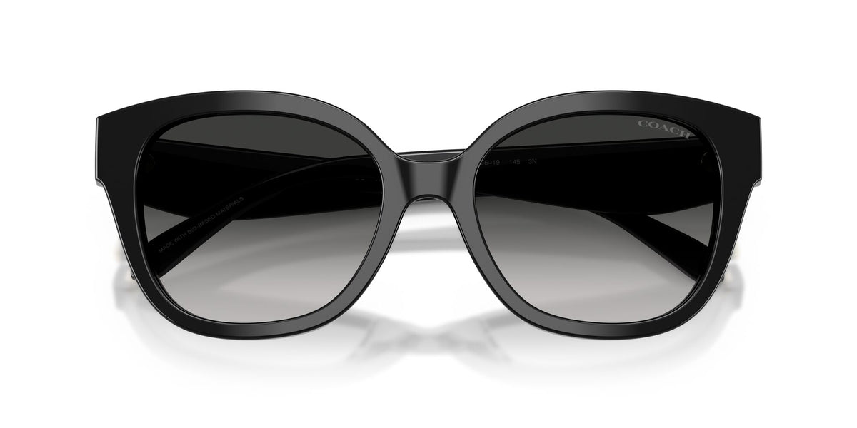 Coach 0HC8438U 500287 56 Black/ Grey Gradient