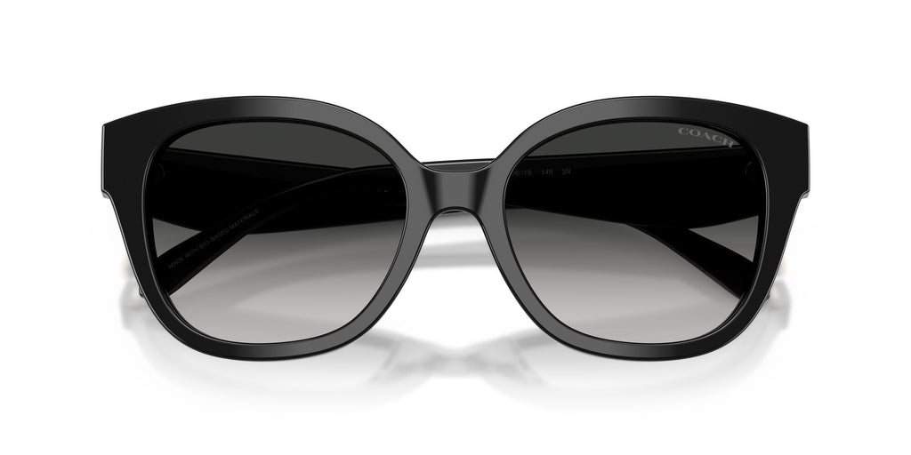 Coach 0HC8438U 500287 56 Black/ Grey Gradient