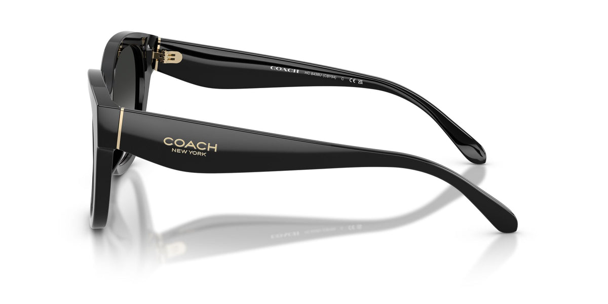 Coach 0HC8438U 500287 56 Black/ Grey Gradient