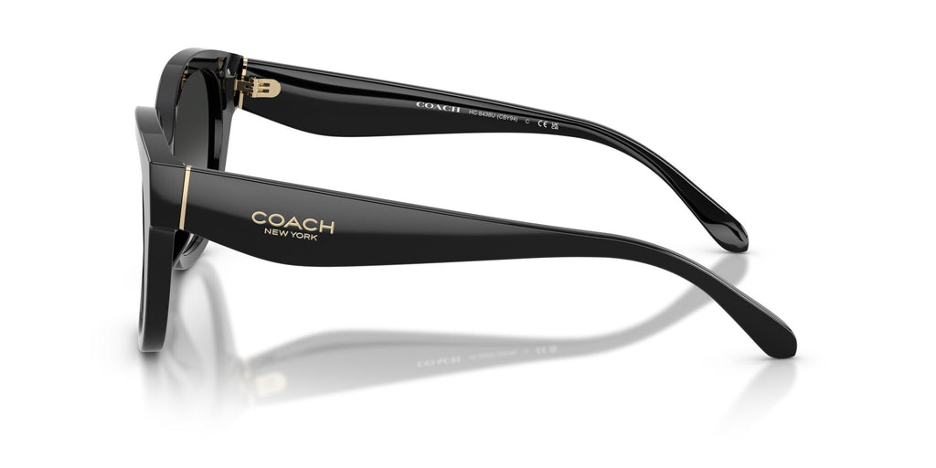 Coach 0HC8438U 500287 56 Black/ Grey Gradient