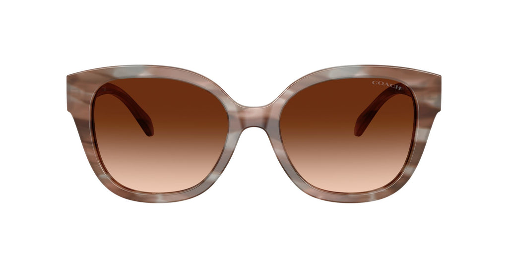 Coach 0HC8438U 590174 56 Striated Redwood/Maple/ Brown Gradient