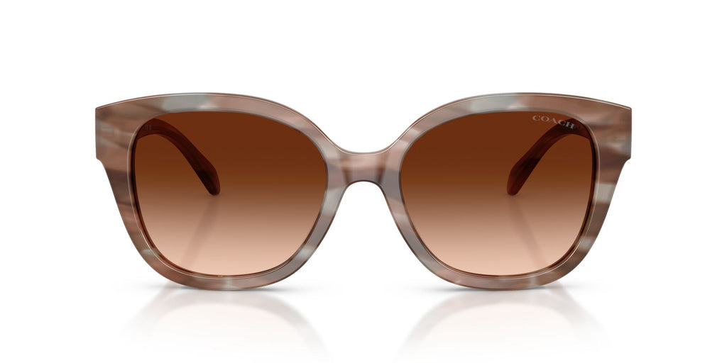 Coach 0HC8438U 590174 56 Striated Redwood/Maple/ Brown Gradient