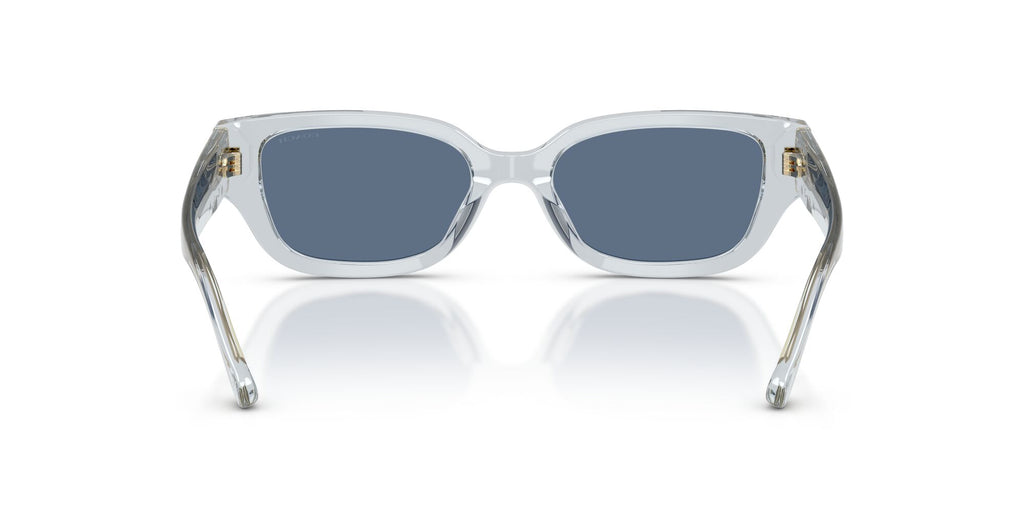 Coach 0HC8439U 590480 53 Transparent Light Blue/ Blue Solid